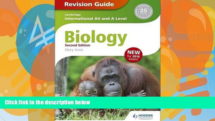 Pre Order Cambridge International As/A Level Biology Revision Guide Mary Jones mp3