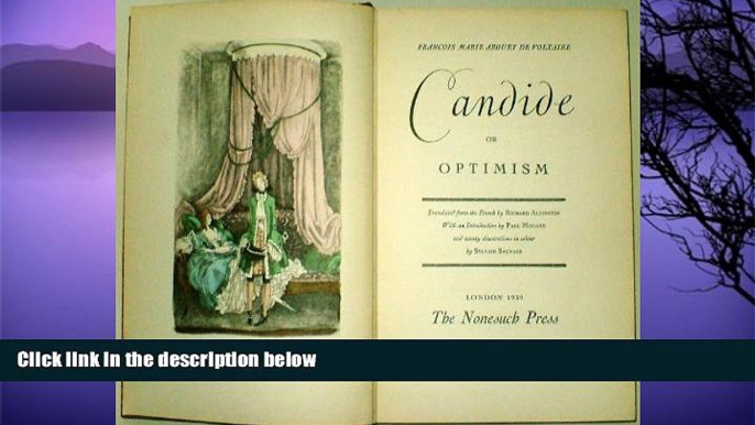 Audiobook Candide Francis Marie Arouet de Voltaire On CD