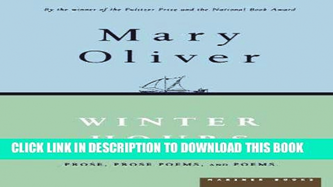[PDF] Winter Hours: Prose, Prose Poems, and Poems Popular Colection
