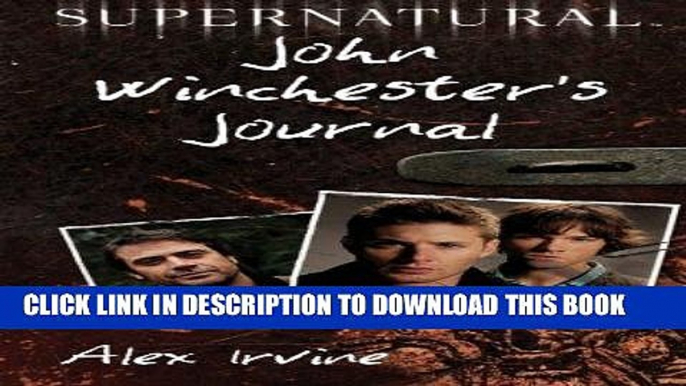 [PDF] Supernatural: John Winchester s Journal Full Colection