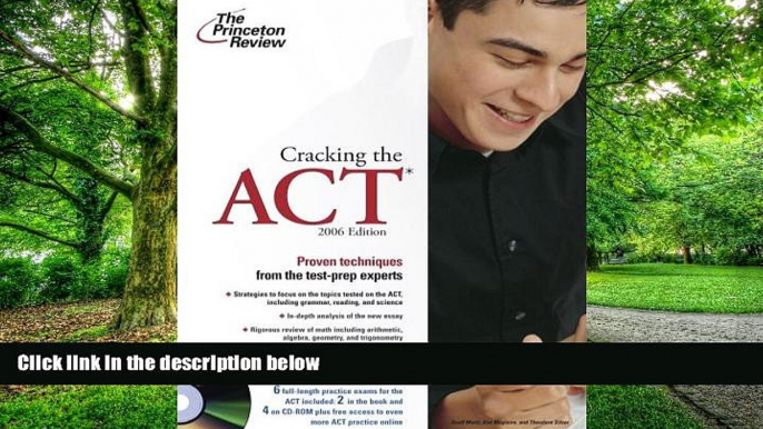 Price Cracking the ACT with Sample Tests on CD-ROM, 2006 Edition (College Test Prep) Princeton