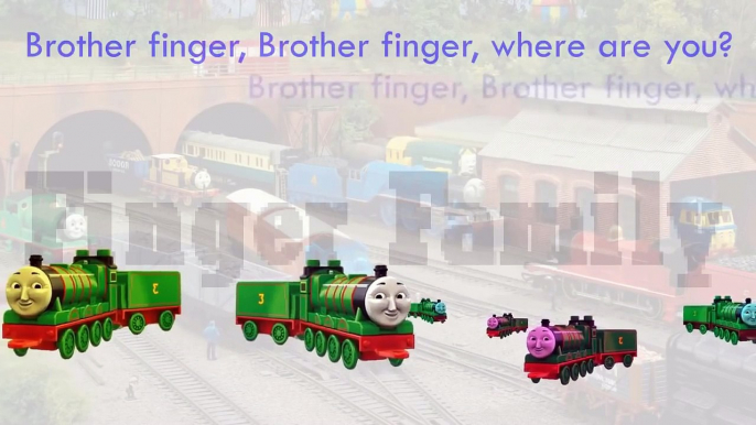 Thomas And Friends - Song Daddy Finger Nursery Rhymes - Finger Family