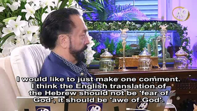 Live Conversation of Mr. Adnan Oktar with his guests from Israel and the UK on A9 TV on June 22nd, 2016