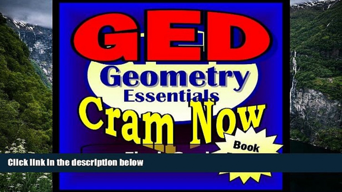 Online GED Cram Now! GED Prep Test GEOMETRY Flash Cards--CRAM NOW!--GED Exam Review Book   Study