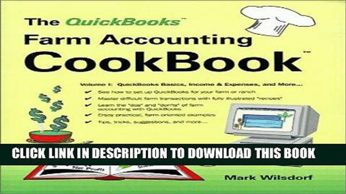 [FREE] Ebook The QuickBooks Farm Accounting Cookbook PDF Online