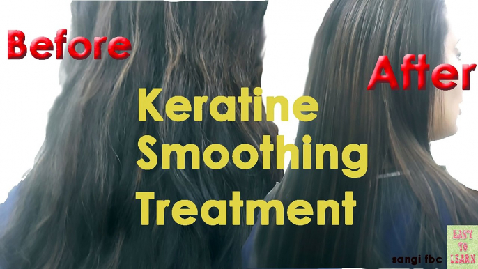 Keratin Shine Smoothing Hair Treatment in Hindi||hair transformation-Sangie fbc