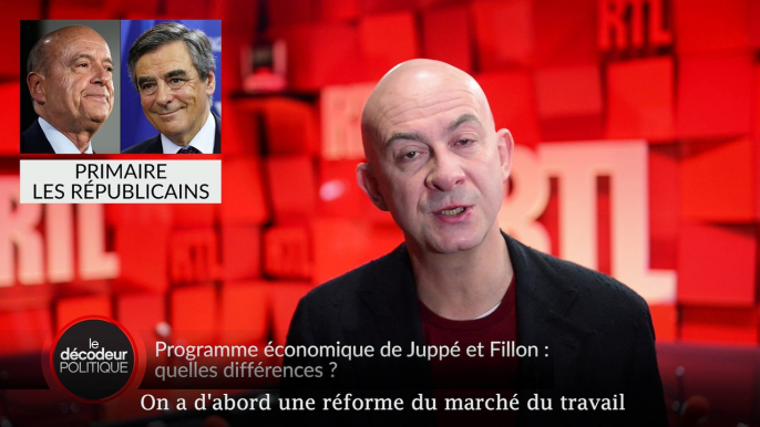 Primaire Les Républicains : quel programme économique Fillon et Juppé prévoient-ils ?