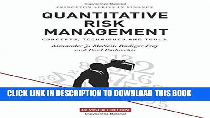 [PDF Kindle] Quantitative Risk Management: Concepts, Techniques and Tools (Princeton Series in