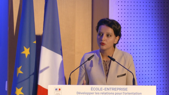 [ARCHIVE] École-Entreprise : discours de Najat Vallaud-Belkacem