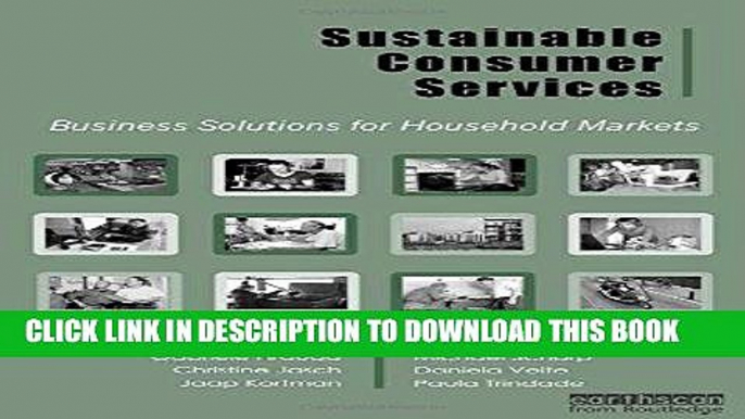 [PDF] Epub Sustainable Consumer Services: Business Solutions for Household Markets Full Download