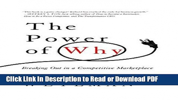 Read The Power of Why: Breaking Out in a Competitive Marketplace Free Books