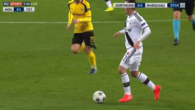 Michal Kucharczyk | Borussia Dortmund 6 - 3 Legia Warsaw