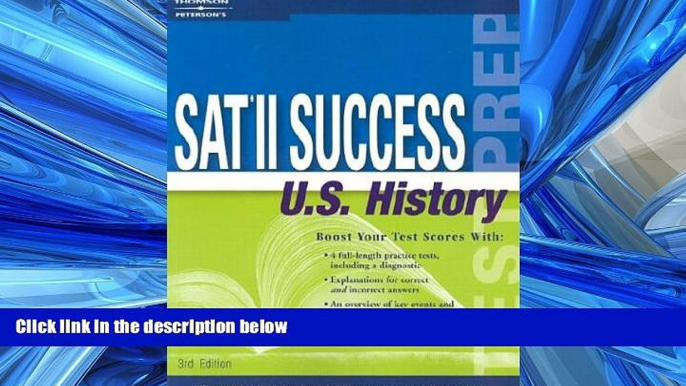 READ THE NEW BOOK  SAT II Success U.S. History, 3rd ed (Peterson s SAT II Success U.S. History)