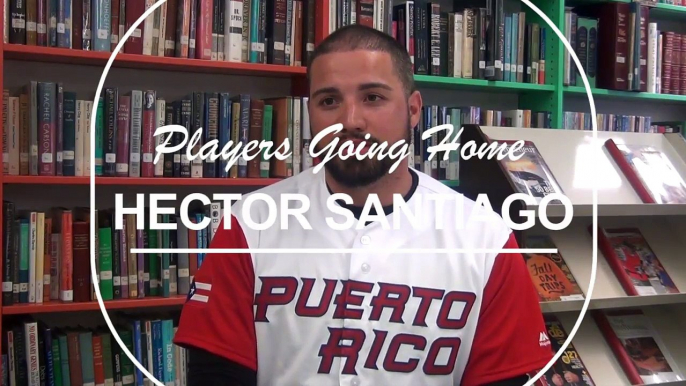 Hector Santiago of the Minnesota Twins “Goes Home” to Share Baseball Gifts | Major League Baseball Players Trust