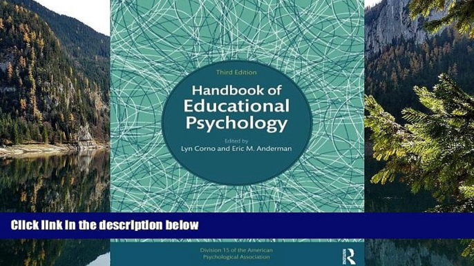 Big Sales  Handbook of Educational Psychology (Educational Psychology Handbook)  Premium Ebooks