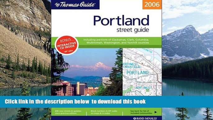 Best book  The Thomas Guide 2006 Portland, Oregon: Street Guide (Thomas Guide Portland Oregon