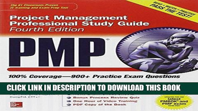 [FREE] Ebook PMP Project Management Professional Study Guide, Fourth Edition (Certification Press)