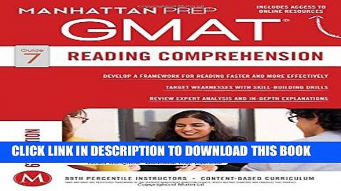 [FREE] Download GMAT Reading Comprehension (Manhattan Prep GMAT Strategy Guides) PDF Kindle