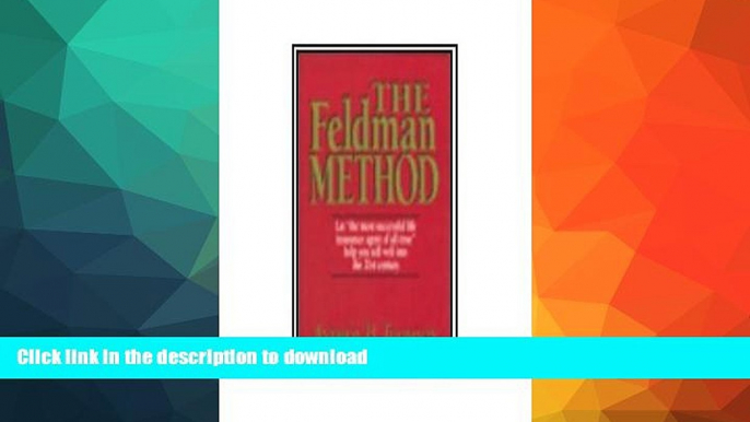 READ  The Feldman Method FULL ONLINE