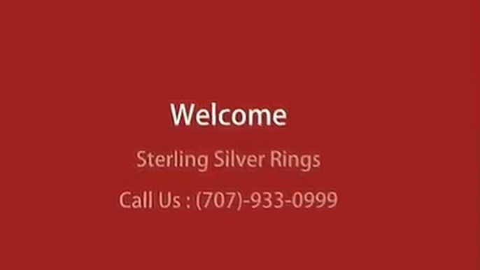 Sterling Silver Rings  |  Sterling Silver Engagement Ring