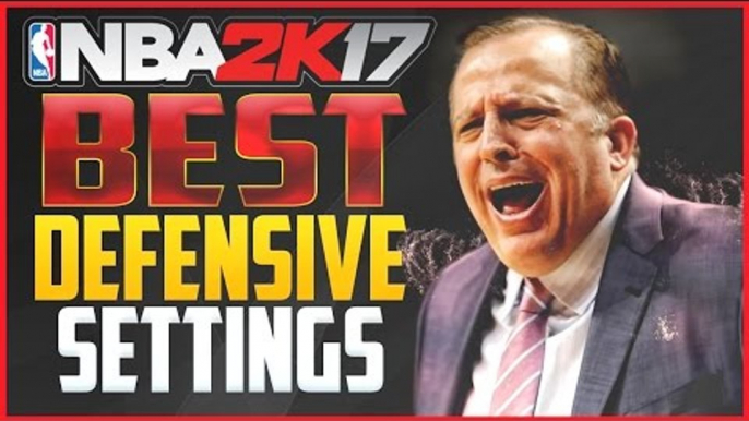 NBA 2K17 Best Defensive Settings! NBA 2K Defensive Tips & Tutorial