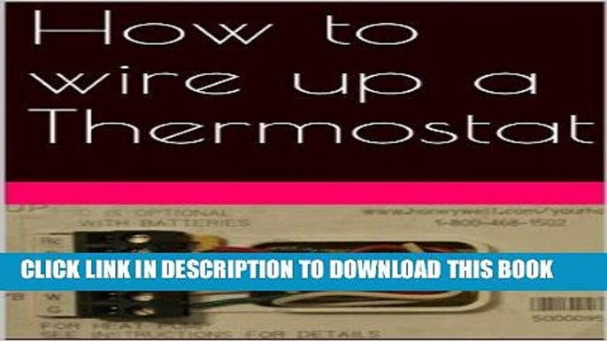 [READ] Mobi How to wire up a thermostat, HVAC, Air Conditioning,  Heat Pumps, Split Systems Free