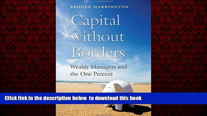 Read books  Capital without Borders: Wealth Managers and the One Percent BOOOK ONLINE