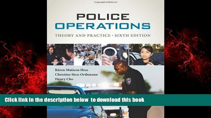 Best books  Police Operations: Theory and Practice BOOOK ONLINE