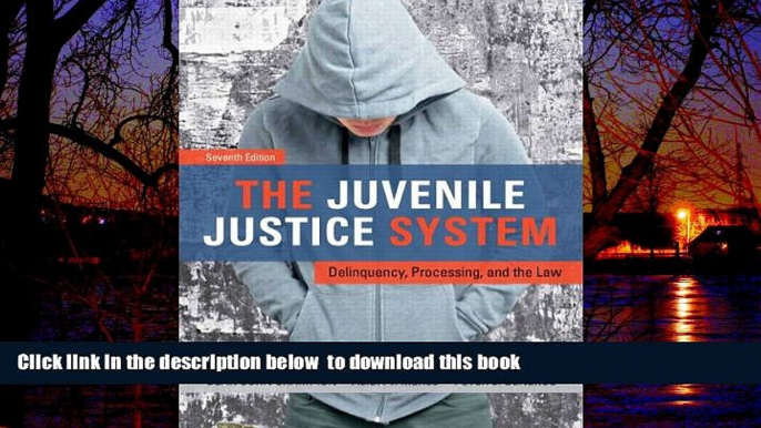 Best books  The Juvenile Justice System: Delinquency, Processing, and the Law (7th Edition) BOOOK