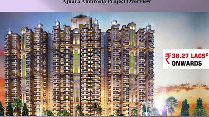 For Sale 2BHK Apartments at Ajnara Ambrosia Noida