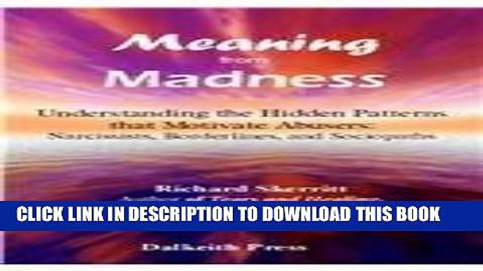 EPUB DOWNLOAD Meaning from Madness: Understanding the Hidden Patterns That Motivate Abusers: