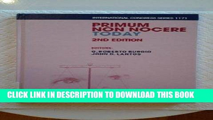 [PDF] Primum Non Nocere Today Popular Online