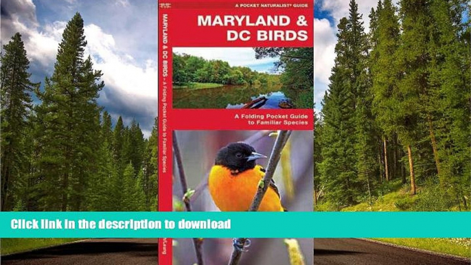 FAVORITE BOOK  Maryland   DC Birds: A Folding Pocket Guide to Familiar Species (Pocket Naturalist