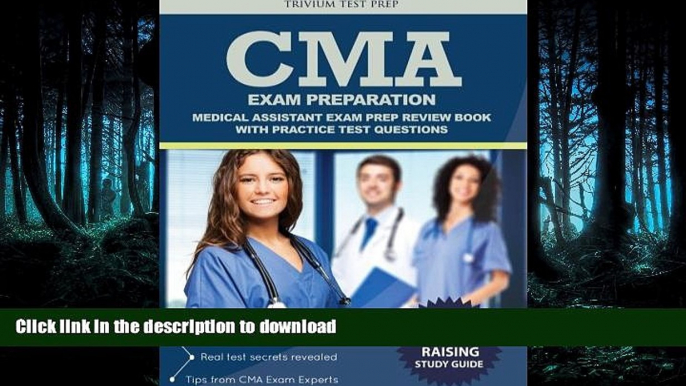 READ THE NEW BOOK CMA Exam Preparation: Medical Assistant Exam Prep Review Book with Practice Test