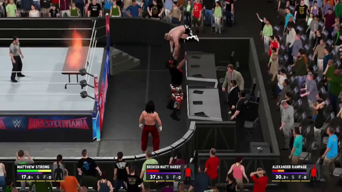 WWE 2K17 Extreme Moments and Fails Montage (S.3 Ep.18)(Annoucement Table Glitches )