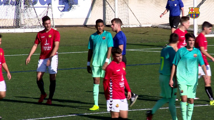 [HIGHLIGHTS] FUTBOL (Juvenil A): Gimnàstic - FC Barcelona (1-2)