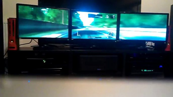 Forza 3 on Triple 360 and Triple monitor setup