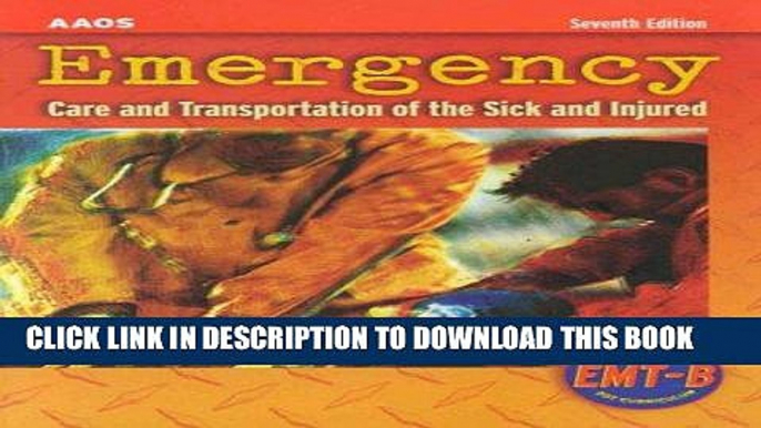 [READ] Kindle Emergency Care and Transportation of the Sick and Injured Free Download