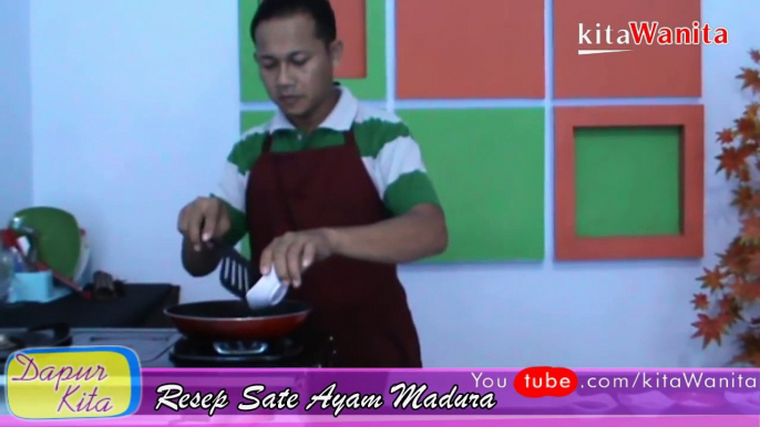 Cara Membuat Bumbu SATE AYAM MADURA - Resep Sate Ayam