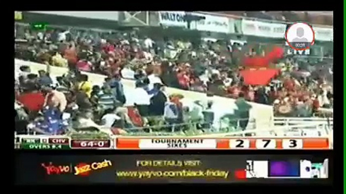 Shahid afridi Vs Chris gayle (6,6,W) BPL 2016 Chittagong Vikings vs Rangpur Riders By LBN Sports