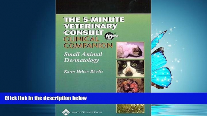 FAVORIT BOOK The 5-Minute Veterinary Consult Clinical Companion: Small Animal Dermatology BOOOK