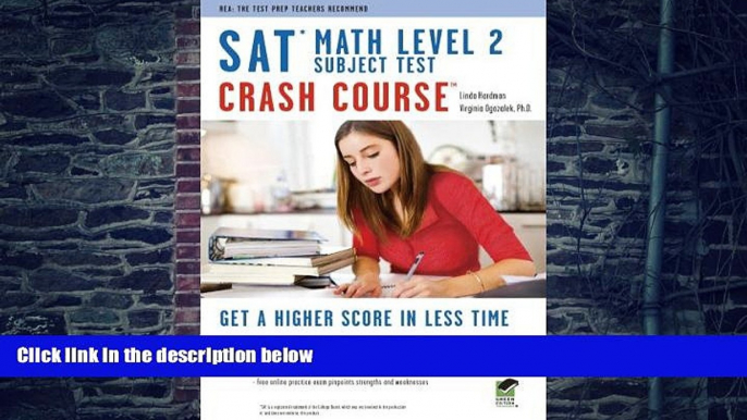 Best Price SAT Subject Testâ„¢: Math Level 2 Crash Course Book + Online (SAT PSAT ACT (College