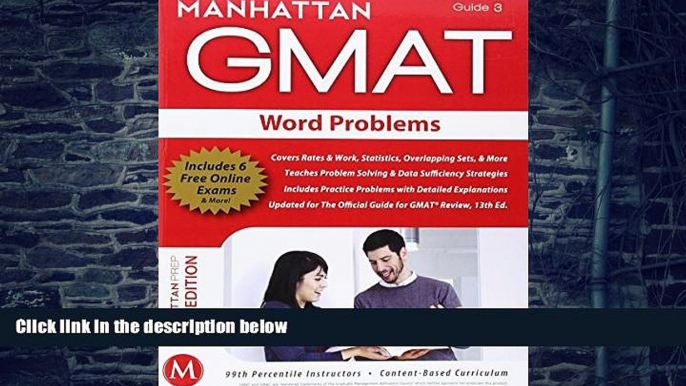 Price Word Problems GMAT Strategy Guide (Manhattan GMAT Instructional Guide 3) Manhattan GMAT On