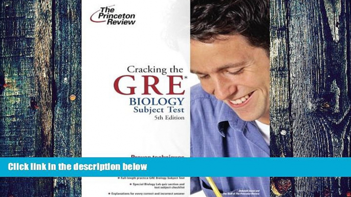 Price Cracking the GRE Biology Test, 5th Edition (Graduate School Test Preparation) Princeton