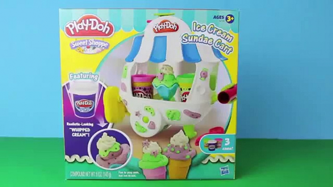 Play Doh Plus Ice Cream Sundae Cart Popsicle Ice Cream Mint Play Doh Sweet Shoppe Ice Cream