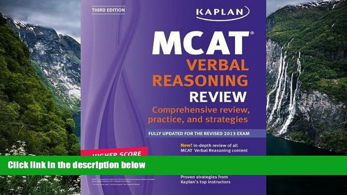 Online  Kaplan MCAT Verbal Reasoning Review Notes (Kaplan Mcat Verbal Reasoning and Writing