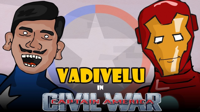 Vadivelu Comedy - With Super Heroes | Animated Version