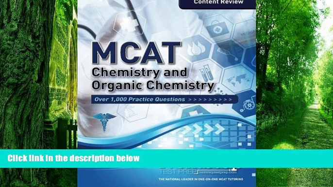 Pre Order MCAT Chemistry and Organic Chemistry: Content Review for the Revised MCAT Bryan