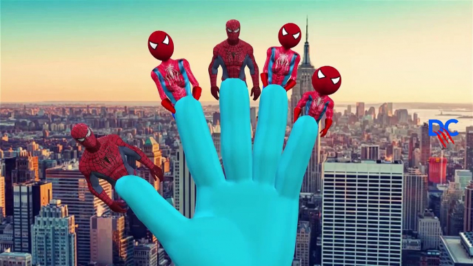 Spiderman Finger Family Rhymes For Children | Hulk Ironman Cartoons Finger Family Nursery Rhymes