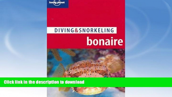 FAVORITE BOOK  Lonely Planet Diving   Snorkeling Bonaire FULL ONLINE